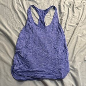 Stylish Lululemon Women's Racerback Tank Top in Blue